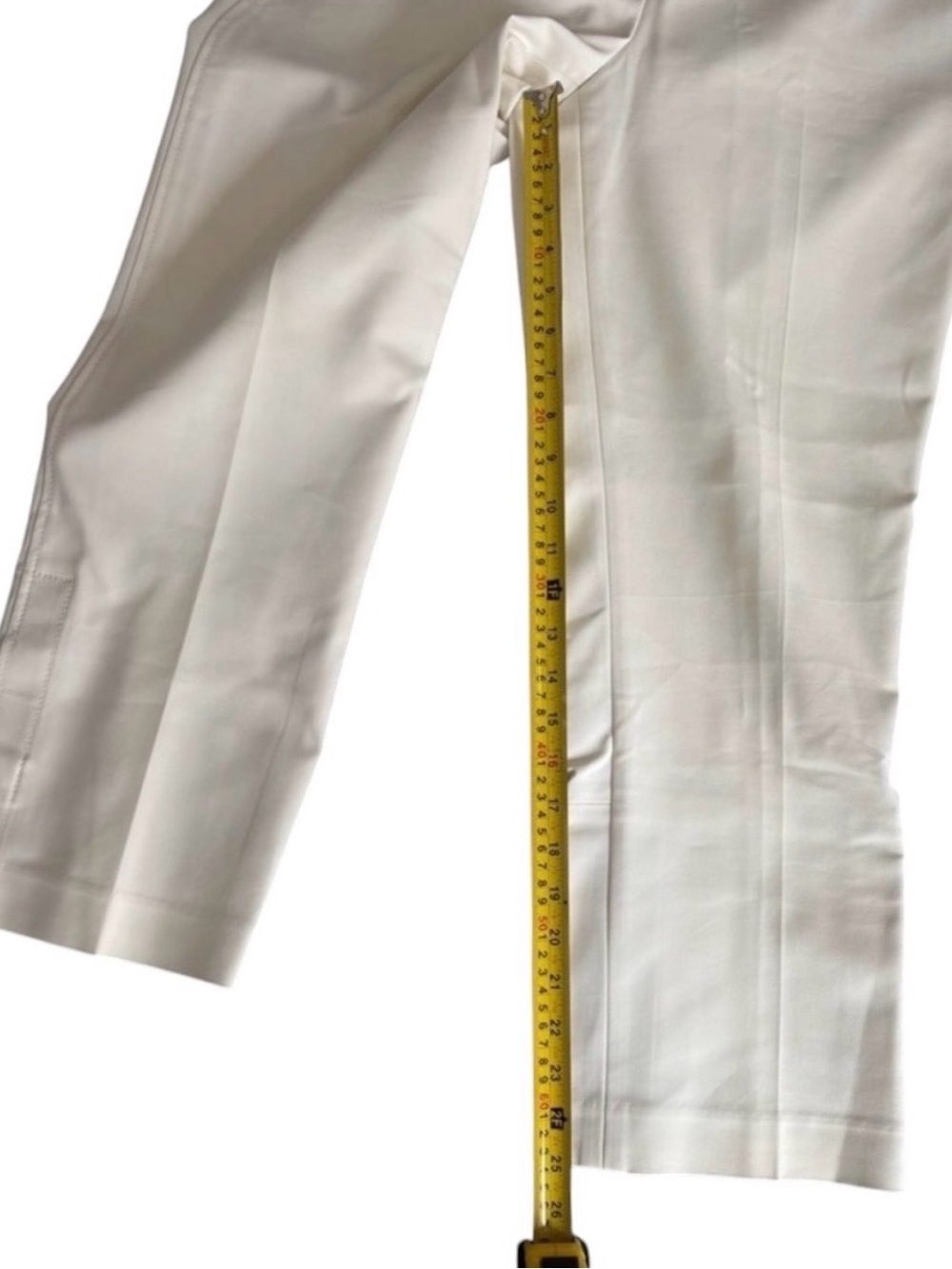 3.1 Phillip Lim Ivory Cotton Blend Pants Size 8 - Picture 9 of 9